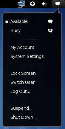 GNOME 3 User Status