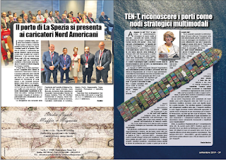 SETTEMBRE 2019 PAG. 38 - Il porto di La Spezia si presenta ai caricatori Nord Americani