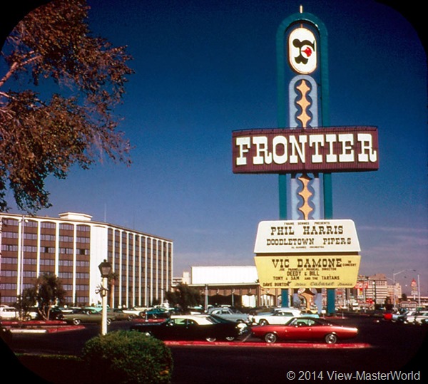 View-Master Las Vegas Nevada A159 Scene 3-4 Frontier Hotel