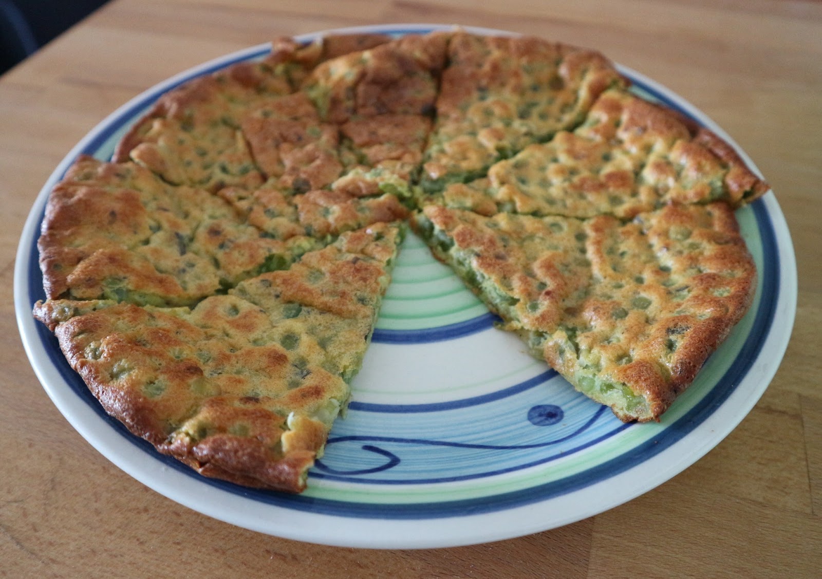 Che Birba Frittata Al Forno Con Piselli E Farina Di Ceci