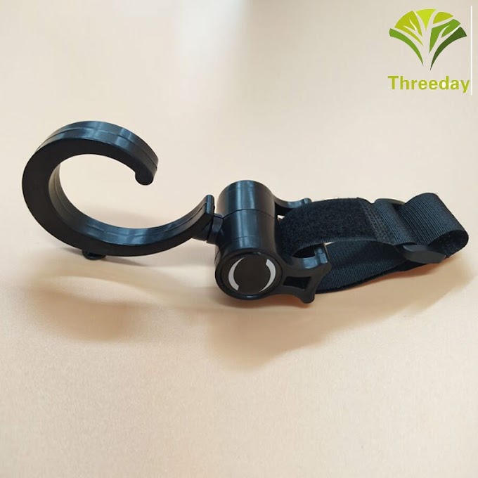 TD* 2 Pcs Baby Stroller Accessories Hooks Multifunction Baby Stroller Plastic Hook