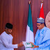 President Buhari receives COVID-19 job creation policy from VP Osinbajo 