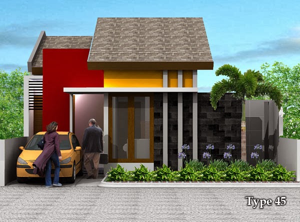 Keren Taman Rumah Type 36