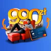 Gwarantowane 990 zł w bonusach za kartę Citi Simplicity