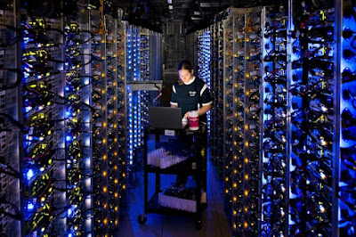 Google's Massive Server Farm in The Dalles, Oregon
