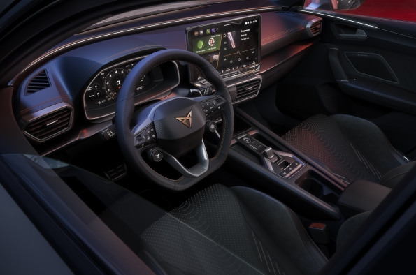 CUPRA León-interior