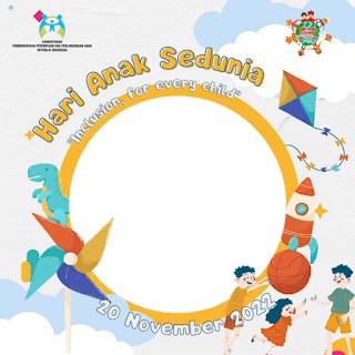 Link Twibbon Hari Anak Sedunia 2022, Bingkai International Children Day