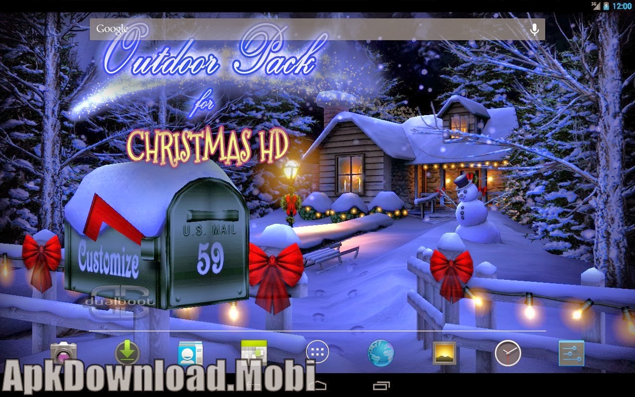 3D Christmas Live Wallpaper Apk Download