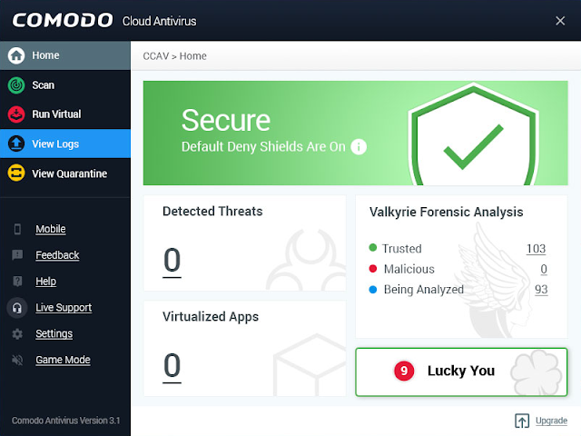 Comodo Cloud Antivirus