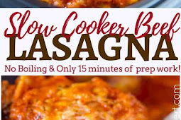 SLOW COOKER LASAGNA