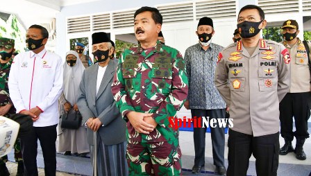 Panglima TNI Bersama Kapolri, Silaturahmi Dengan Pimpinan Pondok Pesantren Nahdatul Ulum