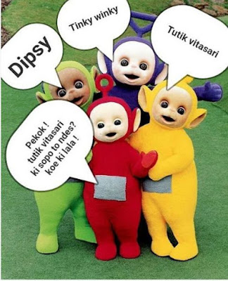 Kumpulan Meme Lucu Teletubbies Yang Salah Sebut Nama