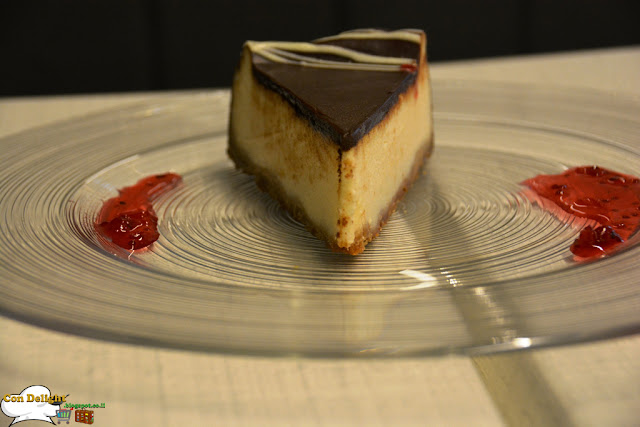 Ganache cheesecake