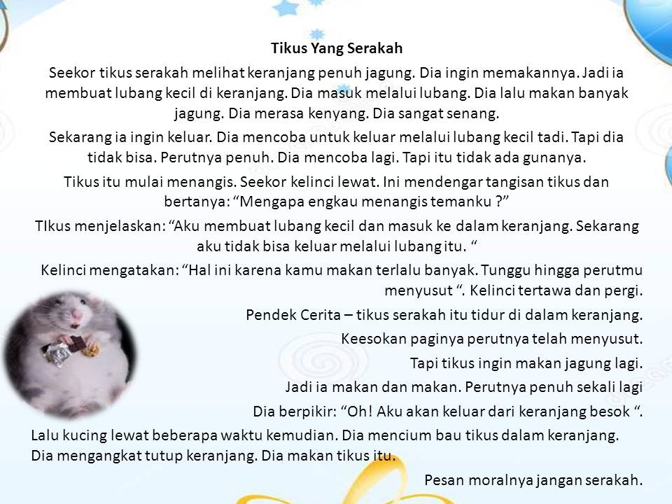 Cerita dalam bahasa inggris tentang mainan contoh cerpen 