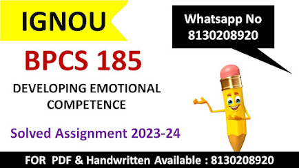 Bpcs 185 solved assignment 2023 24 pdf download; Bpcs 185 solved assignment 2023 24 pdf; Bpcs 185 solved assignment 2023 24 ignou
