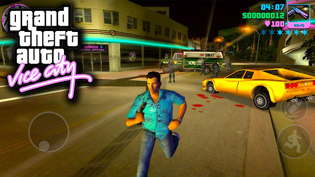 تحميل مباشر لعبة جاتا 2019 GTA Vice City مهكرة للأندرويد Mod Apk أحدث إصدار