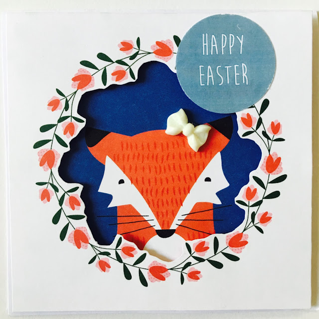 Easter Card by Angela Tombari for I need confetti blog