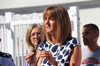 Acto de precampaña del PSE en Barakaldo