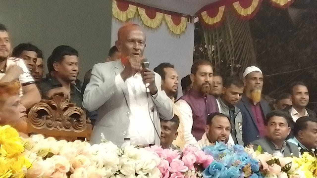 আড়াইহাজারে রাষ্ট্র মেরামতের ৩১ দফা বাস্তবায়নের লক্ষে বিএনপি'র জনসভা