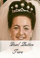 Pearl Button Tiara