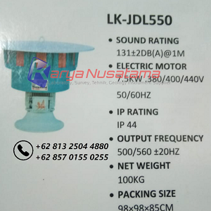 Jual Sirine JDL 550 3PK IP44 Tanda Bahaya Industri di Jawa Tengah
