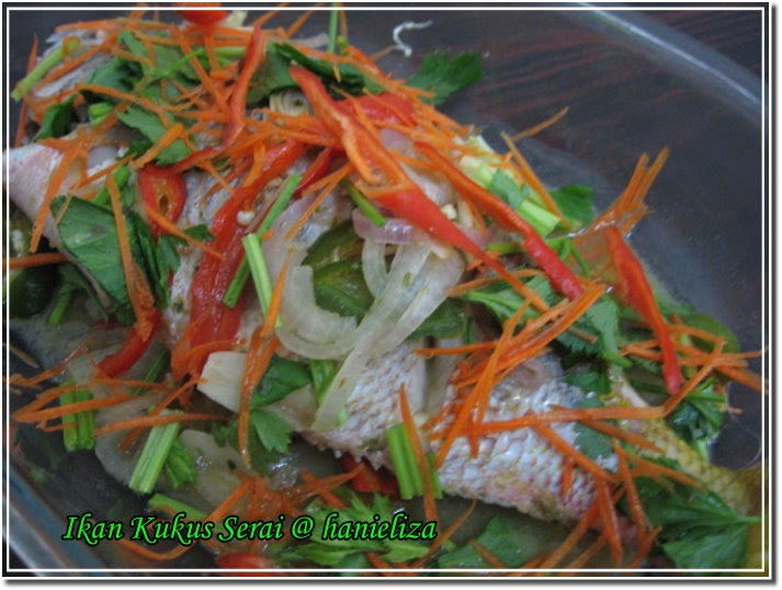 Resepi Ikan Kukus Serai  NZ resepi World