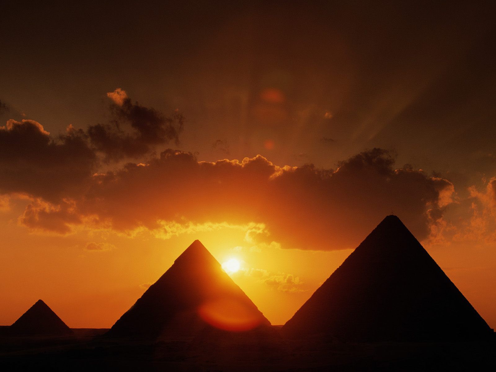 Originally, the Great Pyramid was covered by casing stones that formed ...