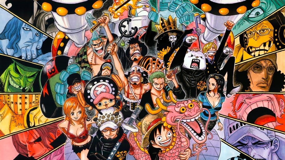 One Piece, Straw Hat Pirates, Heart Pirates, 4K, #6.137 ...