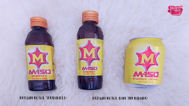 MINUMAN TENAGA M-150 BERWAJAH BAHARU