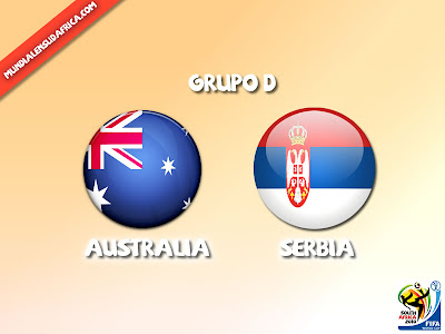 Partido Australia vs Serbia Grupo D