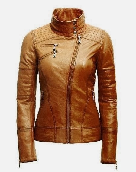 Stylish Brown Leather Jacket