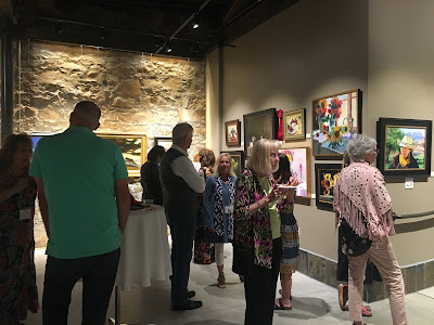 western art show reception