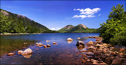 Acadia National Park III ~ I hear the Thunder! (jordan pond)