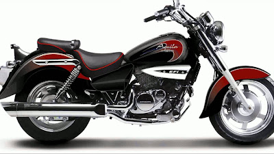  New Hyosung Aquila 250 red & black  right side view