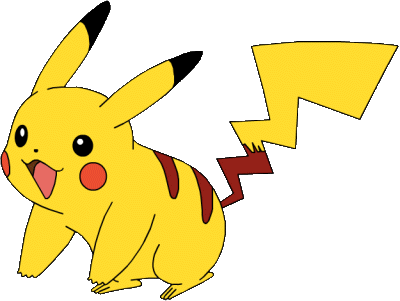 Pokemon Pikachu Character  Vector Game