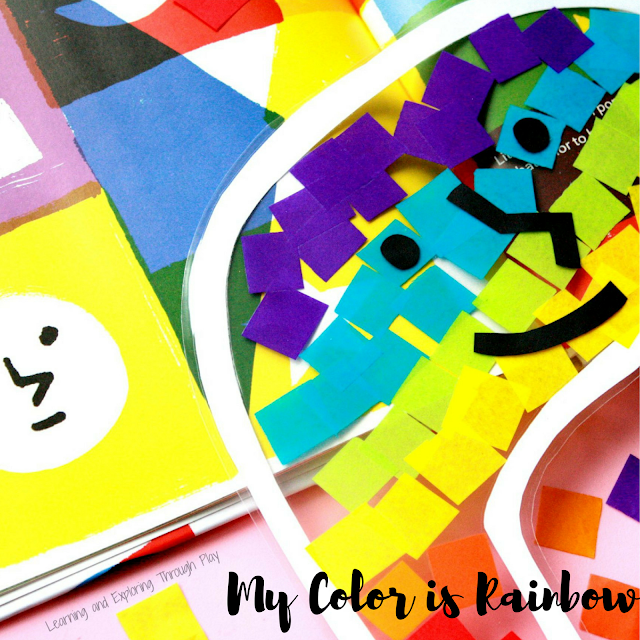 My Color is Rainbow. Nurture Activities for Kids. Rainbow Suncatcher. Circle Time Activities.