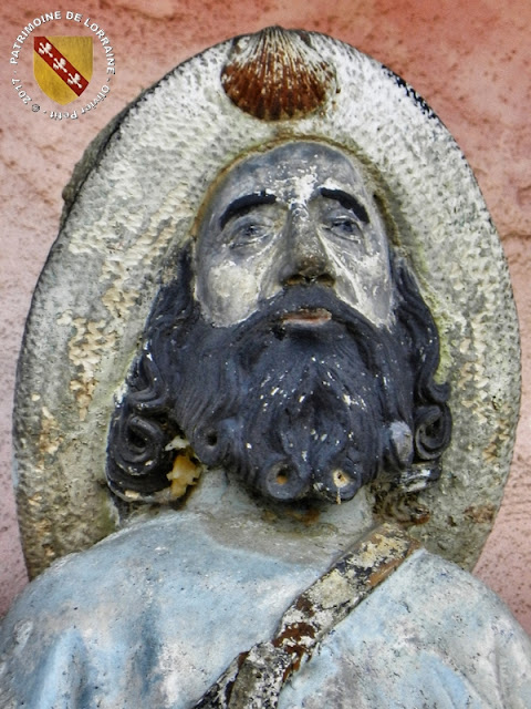 PULLIGNY (54) - Statue de Saint-Jacques (XVIe siècle)