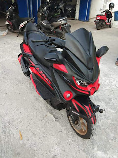 Nmax predator merah