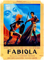 FABIOLA. Cartel. Francia. Diseño: Bernard Lancy. FABIOLA. Fabiola. 1949. Italia, Francia. Dirección: Alessandro Blasetti. Reparto: Michèle Morgan, Henri Vidal, Michel Simon, Gino Cervi, Louis Salou, Elisa Cegani, Massimo Girotti, Sergio Tofano, Rina Morelli, Paolo Stoppa, Carlo Ninchi, Gabriele Ferzetti, Franco Interlenghi.