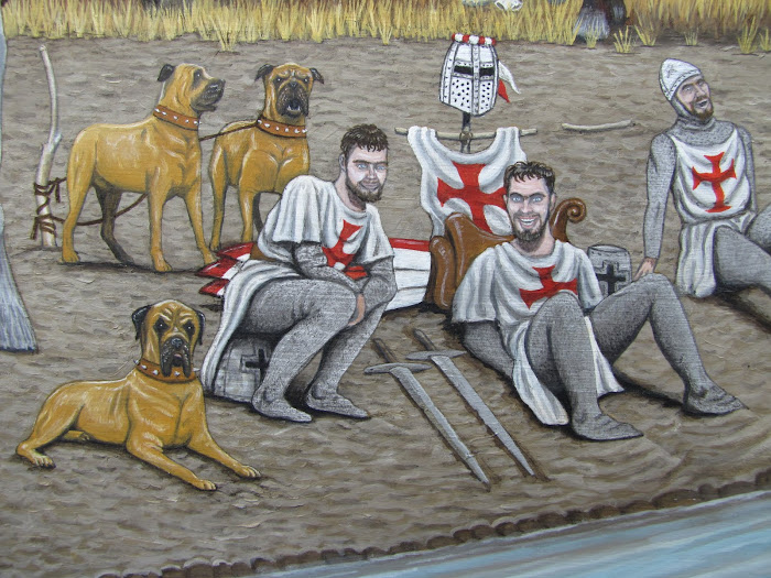 George and the Dragon detail 4