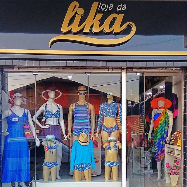 TUDO EM MODA PRAIA E ROUPAS ÍNTIMAS TEM NA LOJA DA LIKA