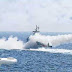 Pakistan Navy Test Fires Land Attack Cruise Missile (LACM)