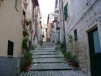 via del centro di Priverno