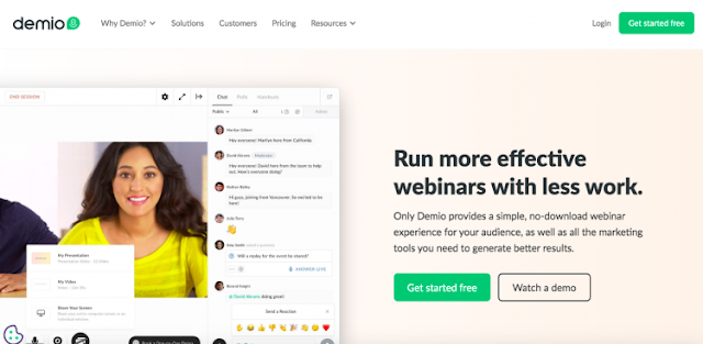 demio webinar software online