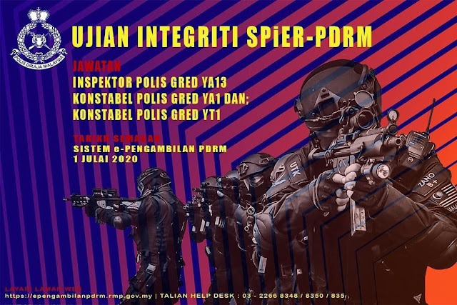 Eksesais Ujian Integriti SPiER-Polis Diraja Malaysia (PDRM)