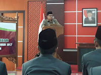 Walikota Blitar Lepas Kafilah MTQ Provinsi Jatim 2017