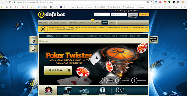 Poker Online Dafabet Indonesia