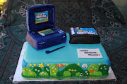 Nintendo DS and Catridge Cake