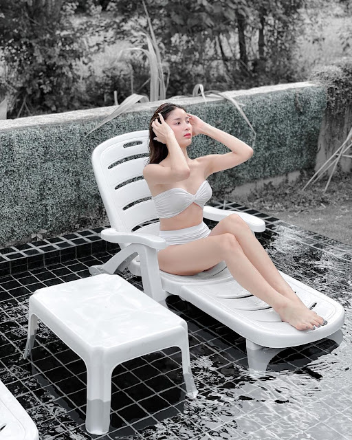 Tan Apasara – Most Beautiful Trangender in Bikini for Swimming Pool
