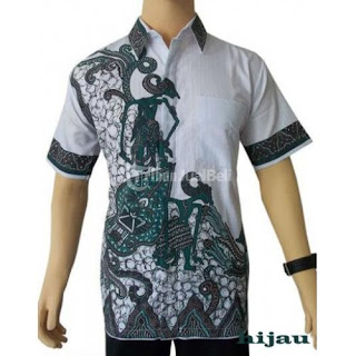 Foto Baju Batik Cowok Lengan Pendek